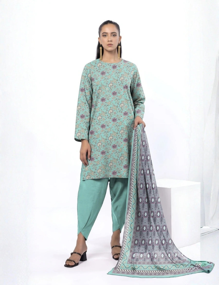 Khaadi Printed Lawn 3PC kn63a