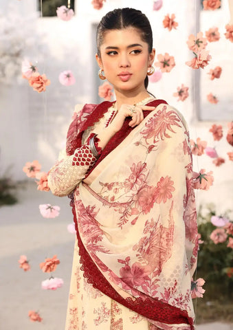 Maria b Printed Lawn Voil Dupatta
