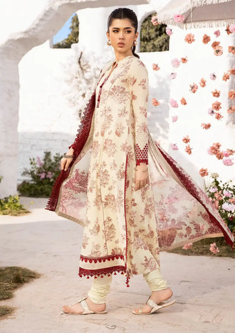 Maria b Printed Lawn Voil Dupatta