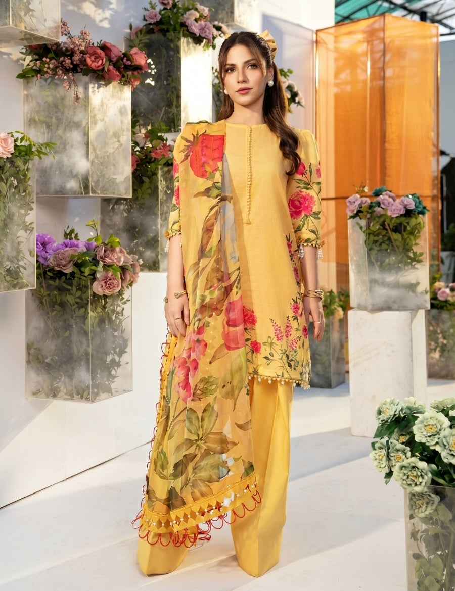 Maria b Printed Lawn 3PC 01