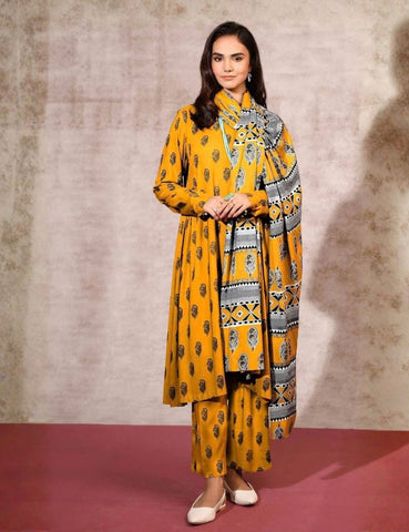 Unstitched Nishat Printed Khaddar 3-Pc 42303178