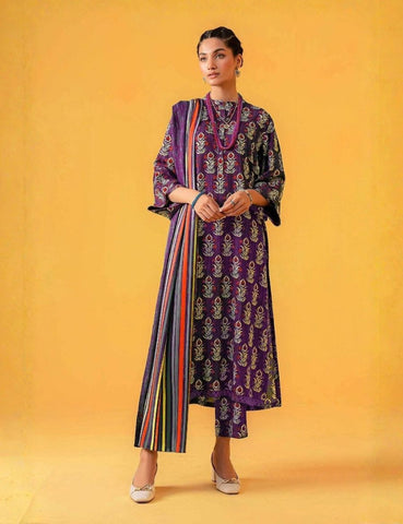 Unstitched Nishat Printed Khaddar 3-Pc 42304028