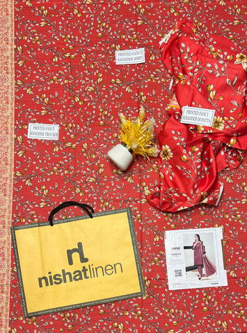 Unstitched Nishat Printed Khaddar 3-Pc 42303157