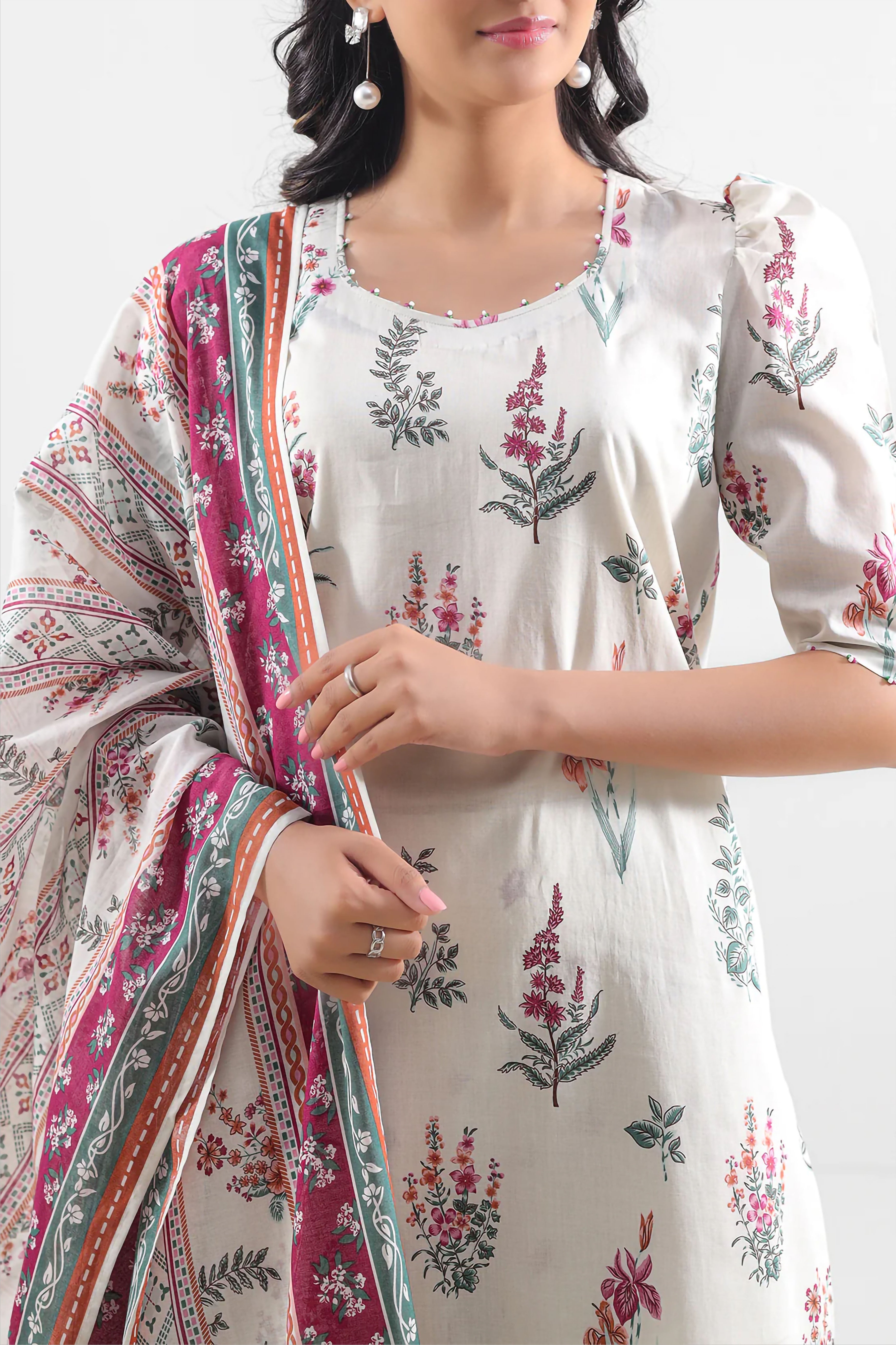 Saya Unstitched Printed Khaddar 