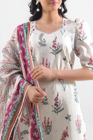 Saya Unstitched Printed Khaddar 