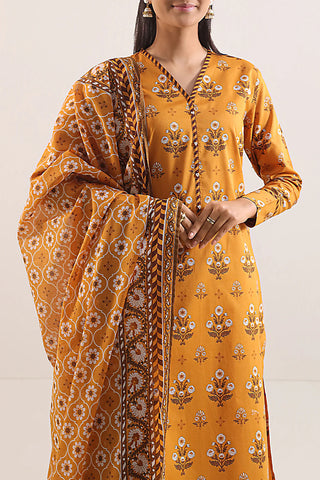 Saya Unstitched Printed Khaddar 3-Piece 01A