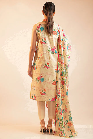 Saya Unstitched Printed Khaddar 