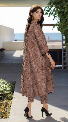 Baroque Printed Lawn 3PC ES-US-D6067-101