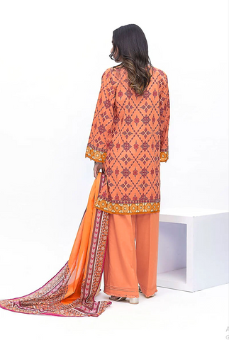 Unstitched Khaadi Printed Khaddar 3-Pc 03