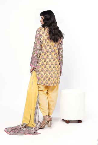 Unstitched Khaadi Printed Khaddar 3-Pc 02