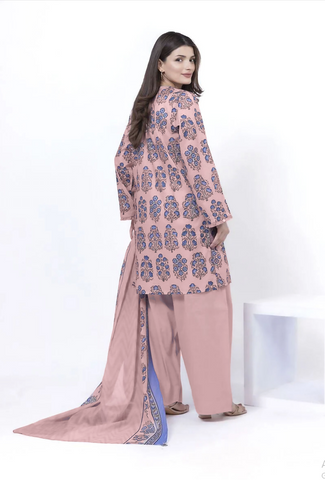 Unstitched Khaadi Printed Khaddar 3-Pc 01