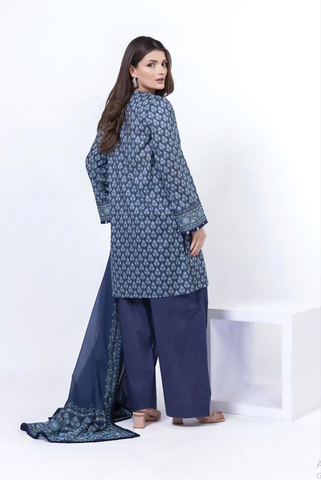 Unstitched Khaadi Printed Khaddar 3-Pc 08