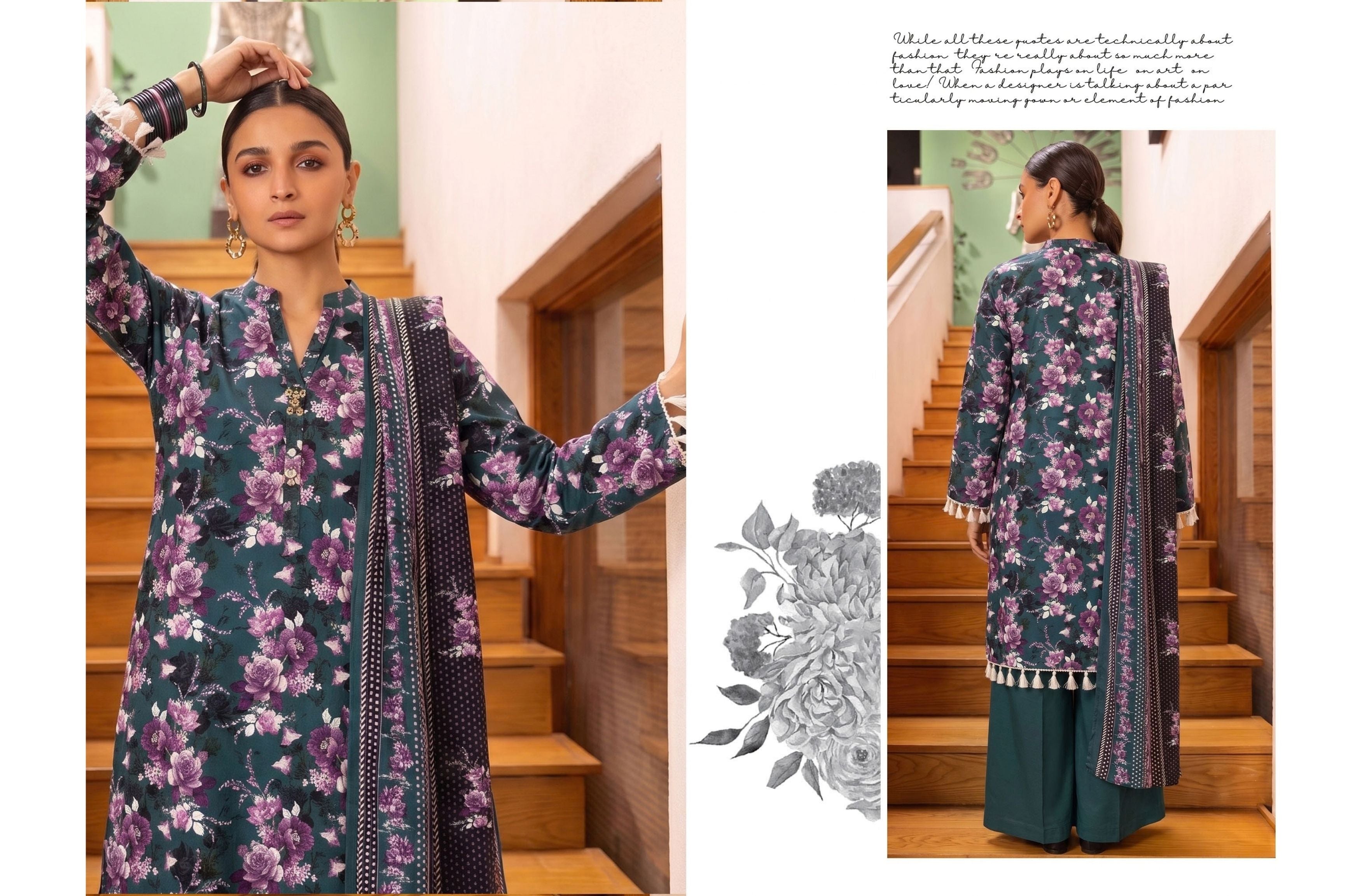 set of bareeze linen 3pc
