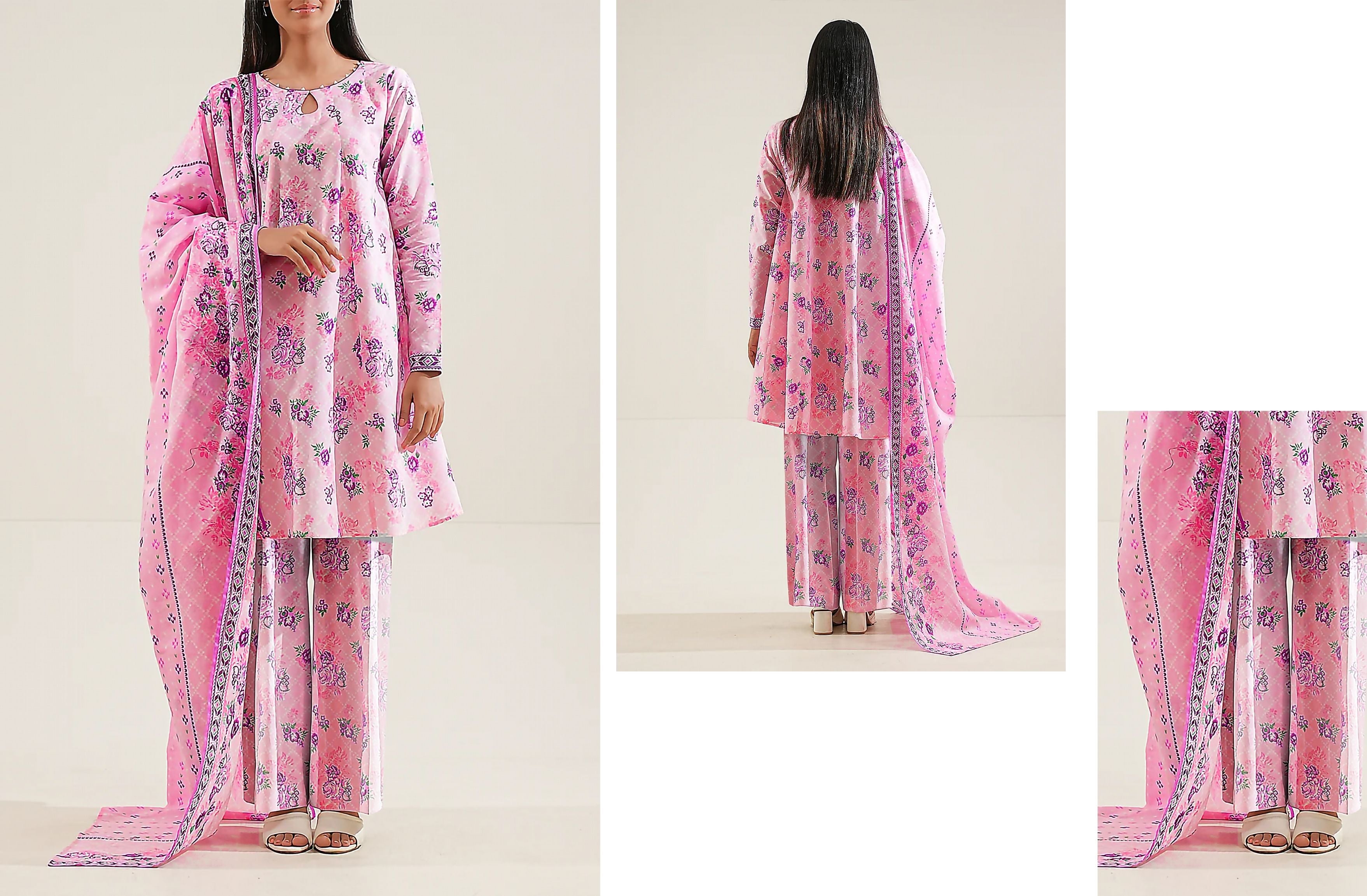 Set of kayseria khaddar Printed 3PC 