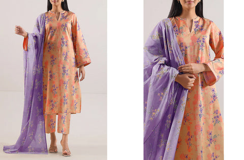 Set of kayseria khaddar Printed 3PC 