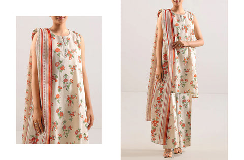 Set of kayseria khaddar Printed 3PC 