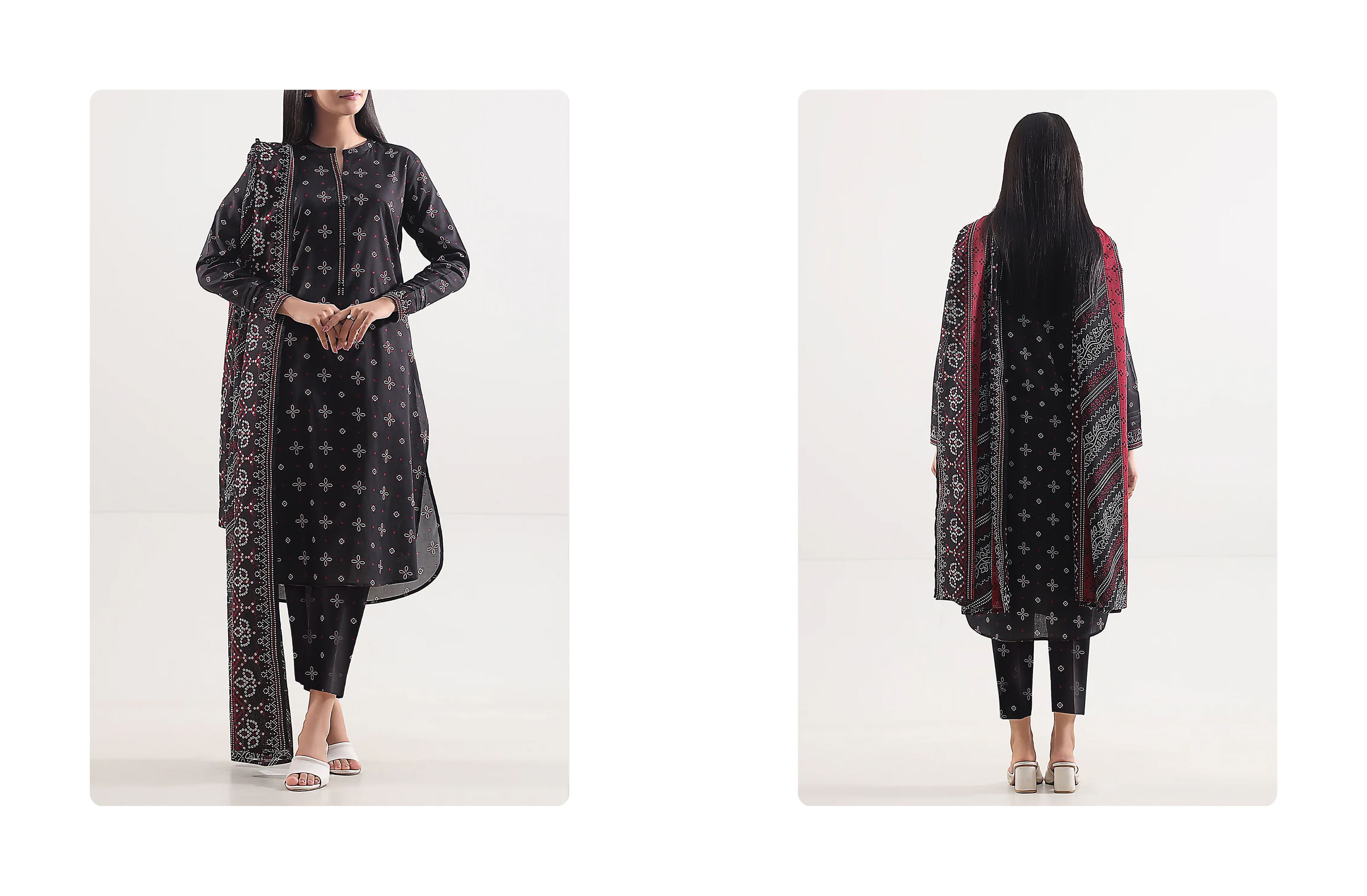 Set of kayseria khaddar Printed 3PC 