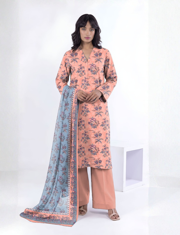 Khaadi Printed Lawn 3PC ss2422a
