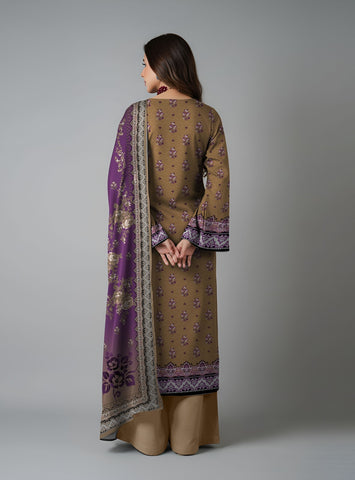 Bareeza Printed Lawn 3PC 7384