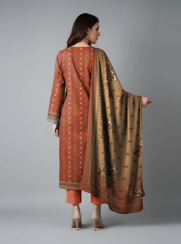 Bareeza Printed Lawn 3PC 7387