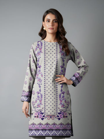Bareeza Printed Lawn 3PC 7389