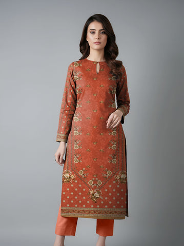 Bareeza Printed Lawn 3PC 7387