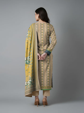 Bareeza Printed Lawn 3PC 7390