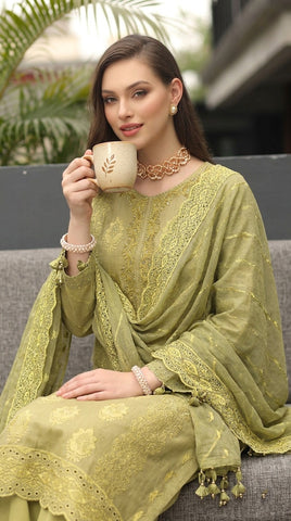 Munarq Embroidered Lawn 3PC 2623-01