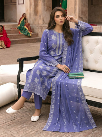 Munarq Embroidered Lawn 3PC 2623-04