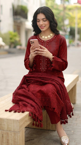 Munarq Embroidered Lawn 3PC 2623-05
