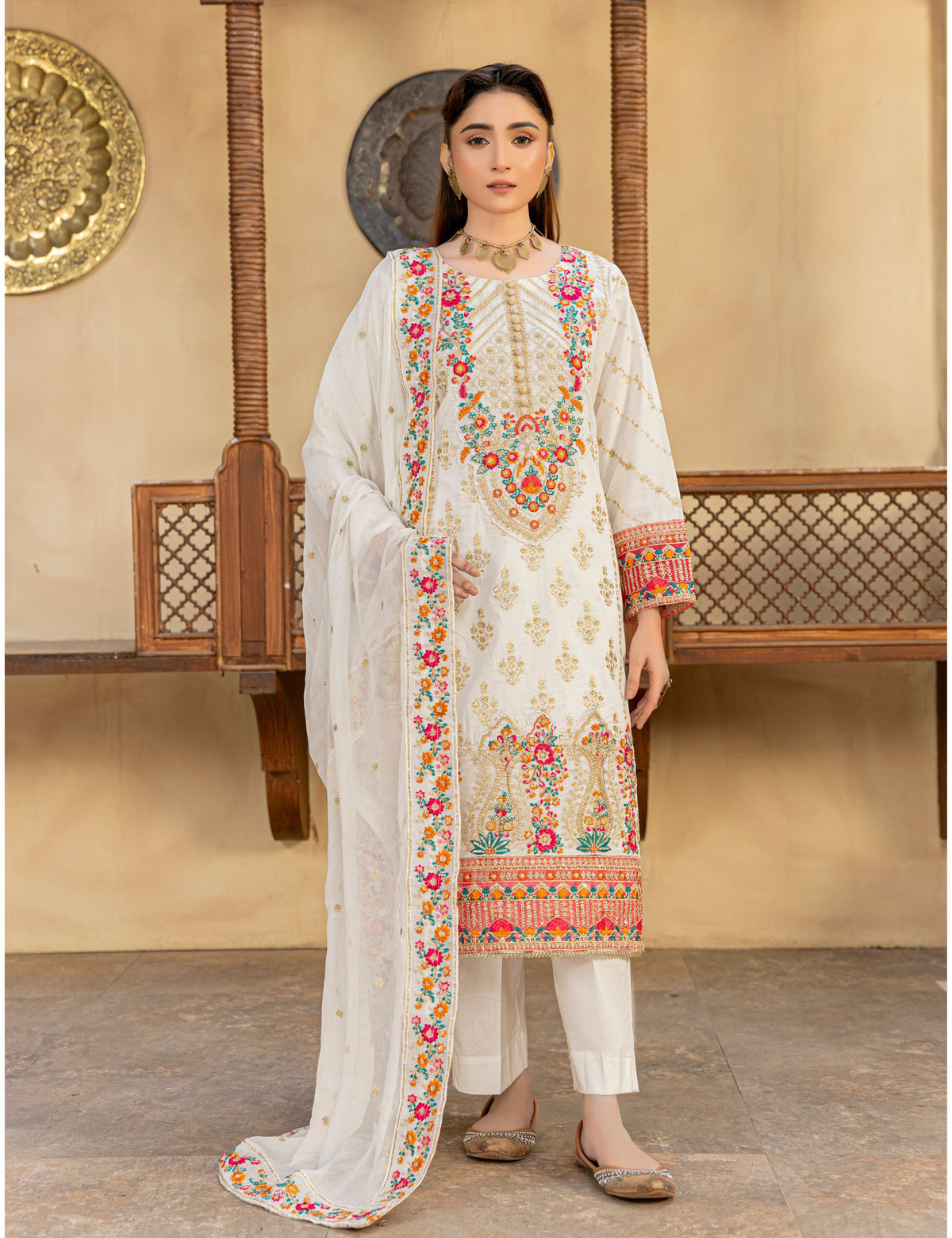 Zarmeen Emaan Premium Viscose Suit ZE-707