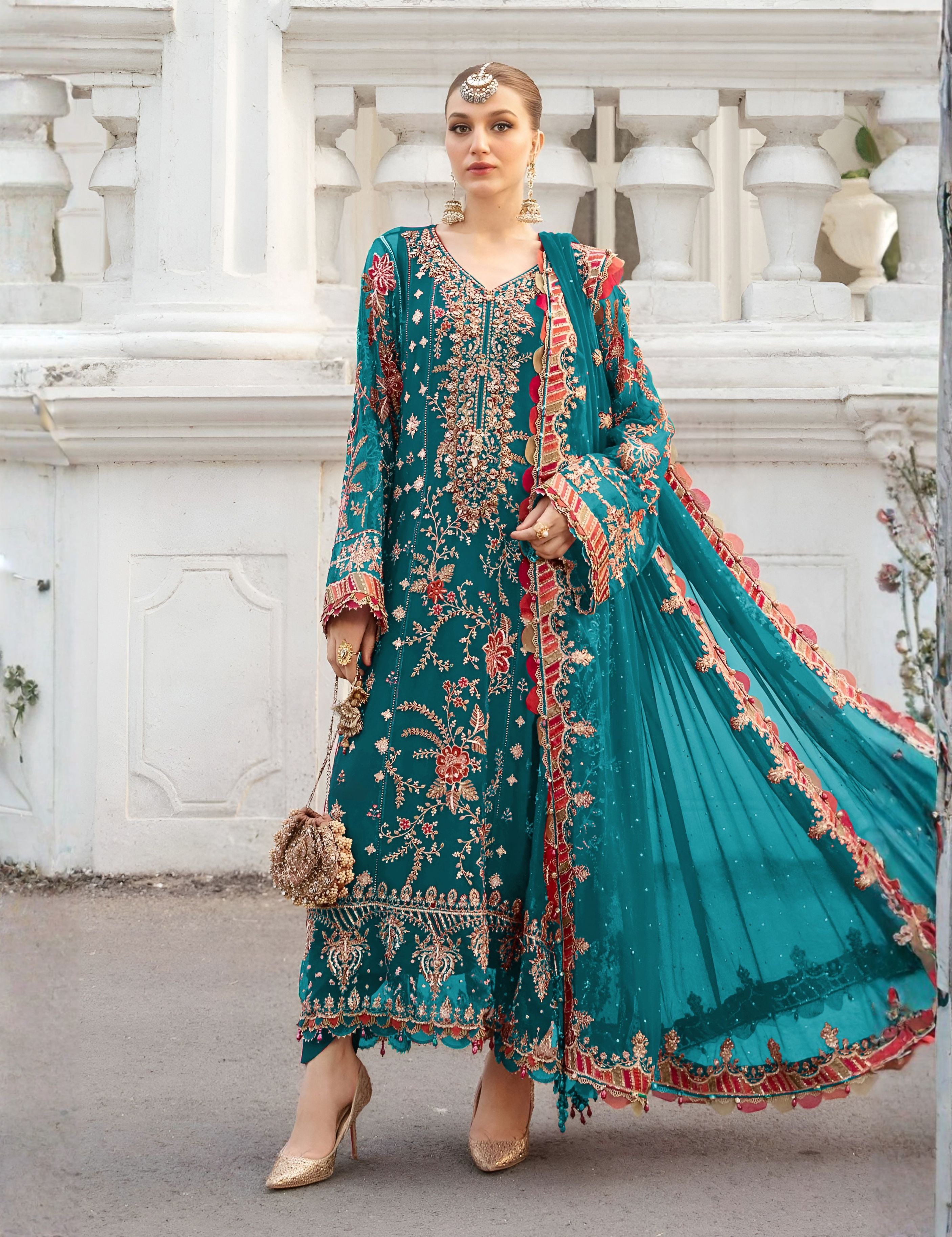 Zarmeen Emaan Premium Viscose Suit ZE-763