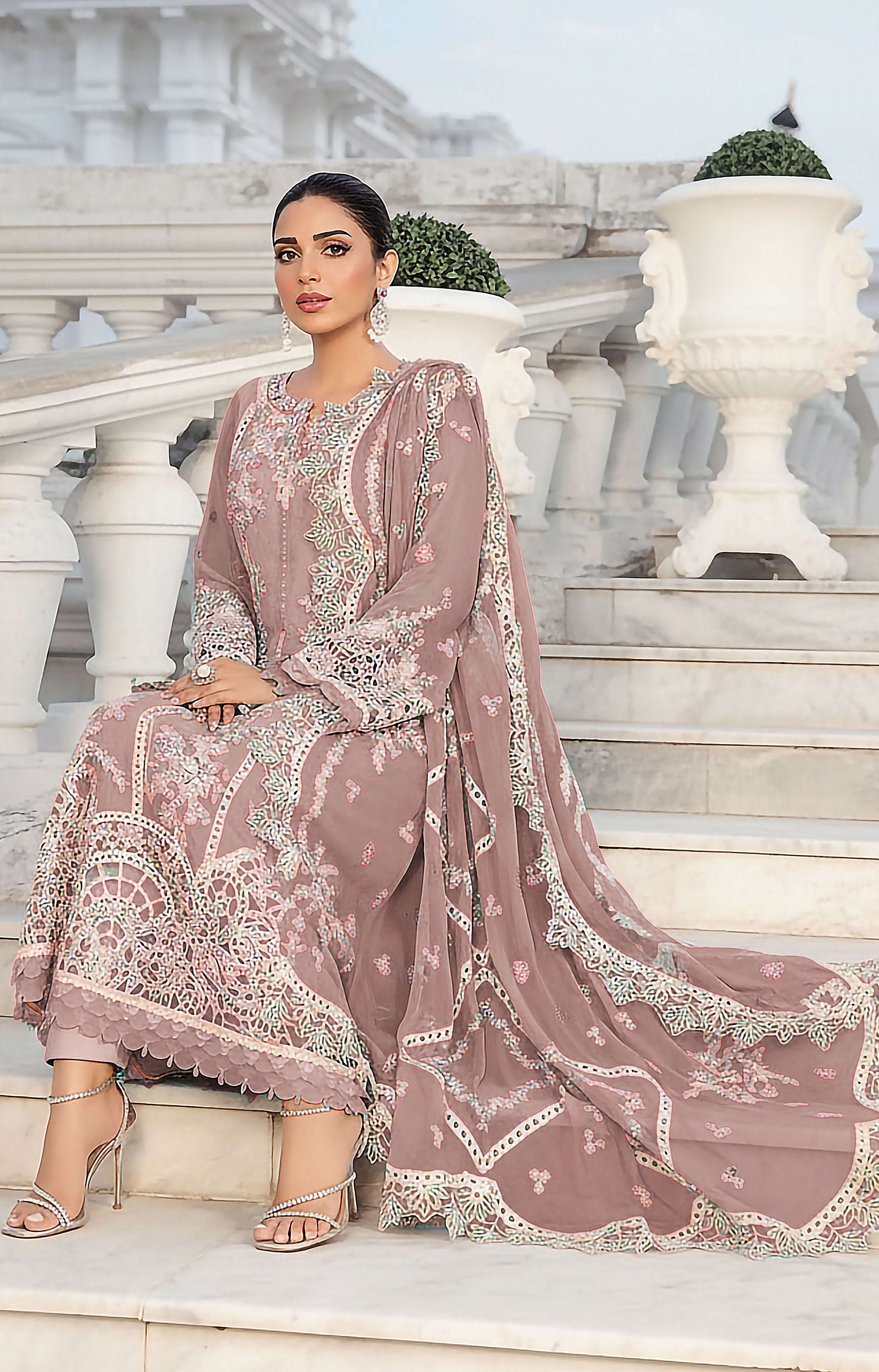 Zarmeen Emaan Premium Viscose Suit ZE-1776