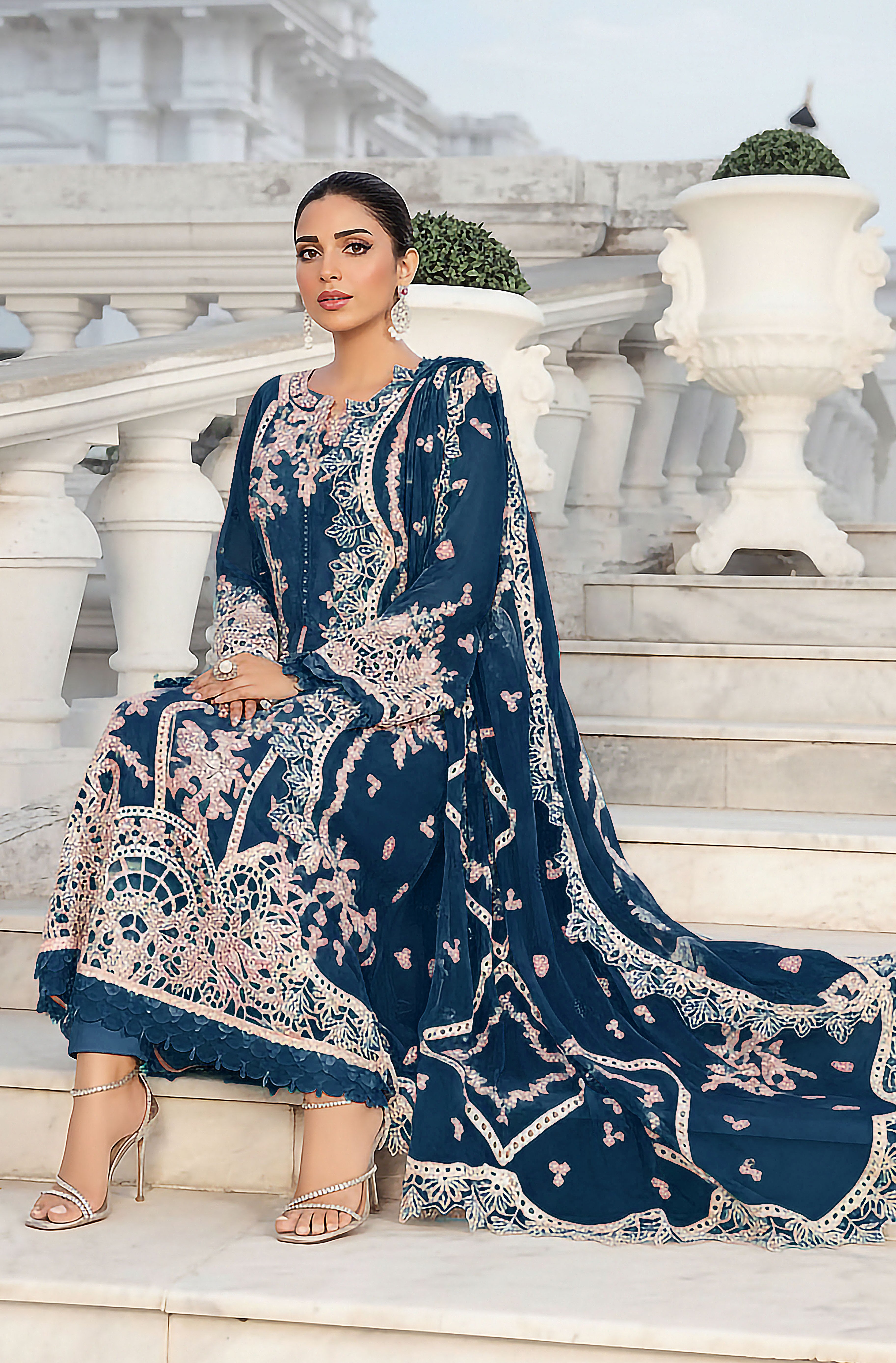 Zarmeen Emaan Premium Viscose Suit ZE-1776