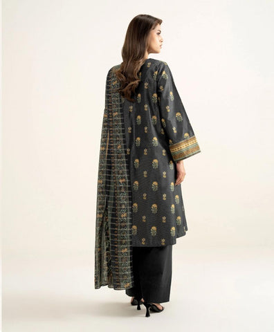 Agha Noor Printed Lawn Suit 3pc AN-7891