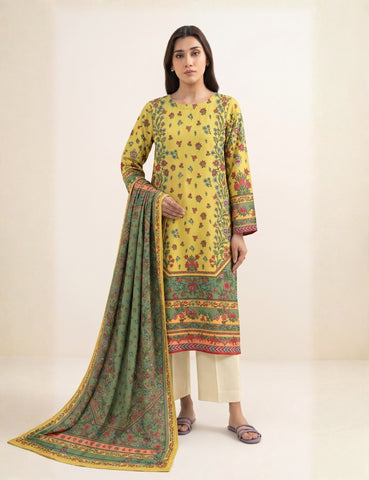 Agha Noor Printed Lawn Suit 3pc AN-7888