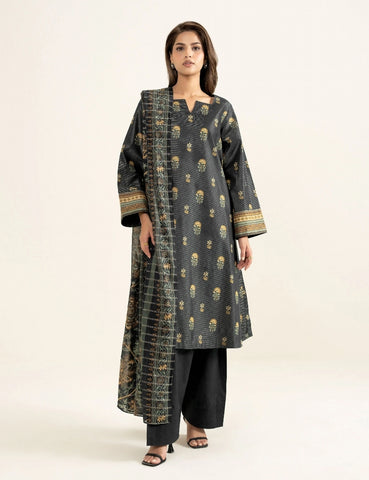 Agha Noor Printed Lawn Suit 3pc AN-7891