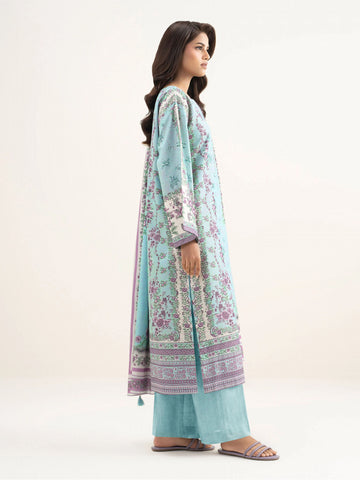 Agha Noor Printed Lawn Suit 3pc AN-7886
