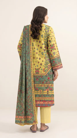 Agha Noor Printed Lawn Suit 3pc AN-7888