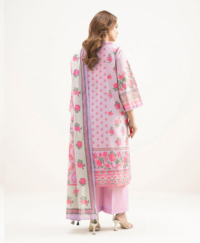 Agha Noor Printed Lawn Suit 3pc AN-7885