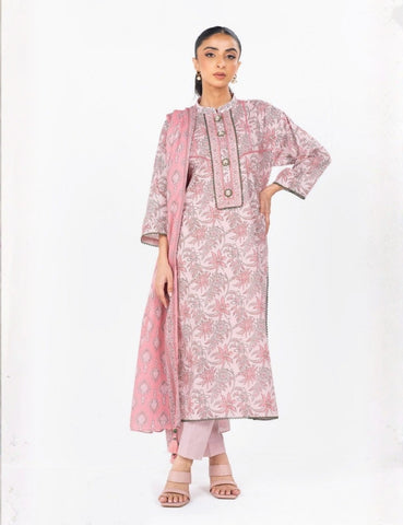 Alkaram Printed Lawn Suit 3pc 002