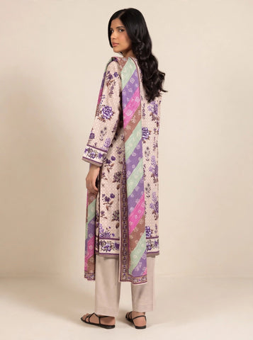 Unstitched Alkaram Studio Printed Khaddar 3-Pc AS4