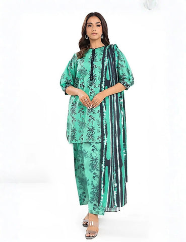 Alkaram Studio Printed Suit 3pc V-12