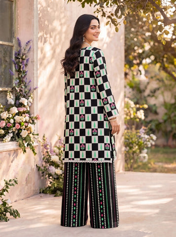 Unstitched Bareeza Printed Silk 2-Pc PR-8263