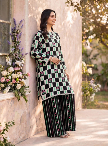 Unstitched Bareeza Printed Silk 2-Pc PR-8263