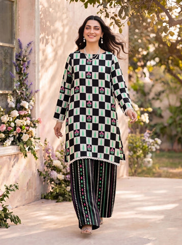 Unstitched Bareeza Printed Silk 2-Pc PR-8263