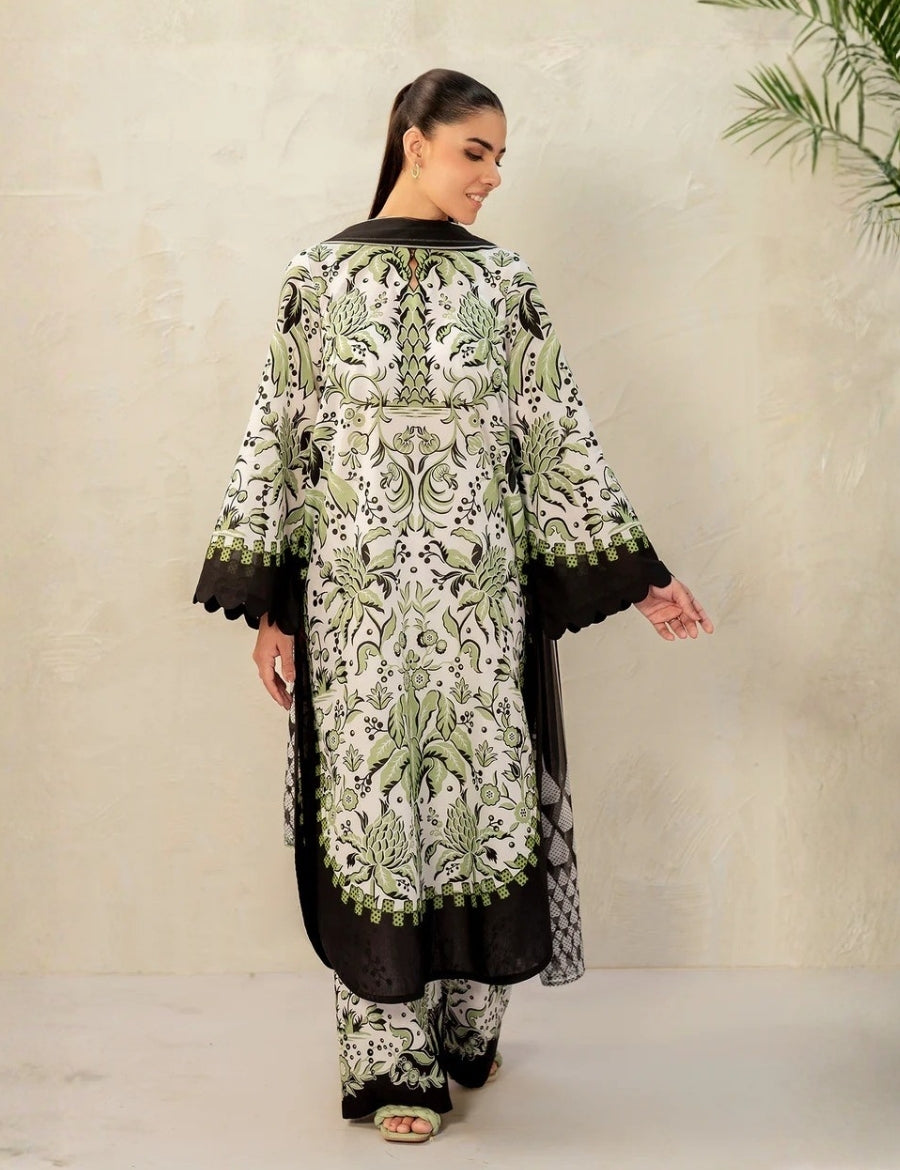 Bareeza Printed Lawn 3PC 6245