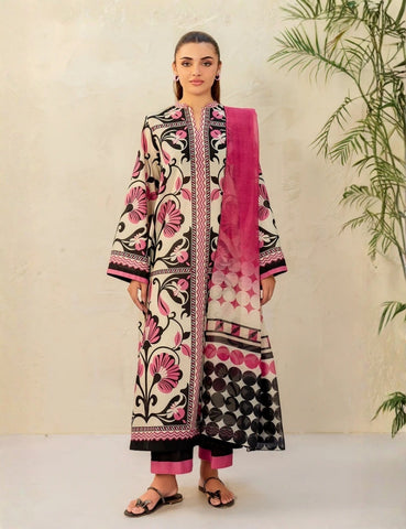 Bareeza Printed Lawn 3PC 6237