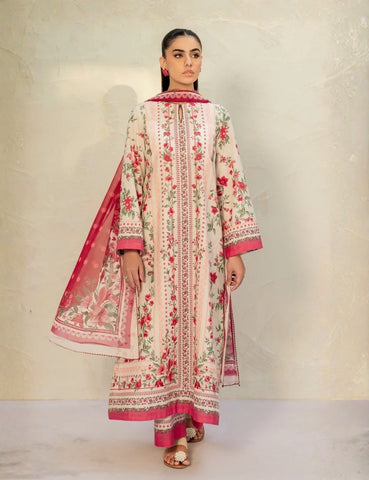 Bareeza Printed Lawn 3PC 6241