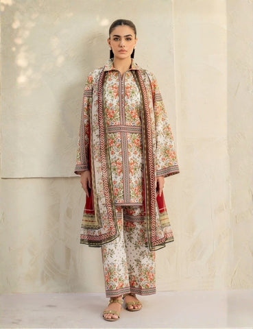 Bareeza Printed Lawn 3PC 6244